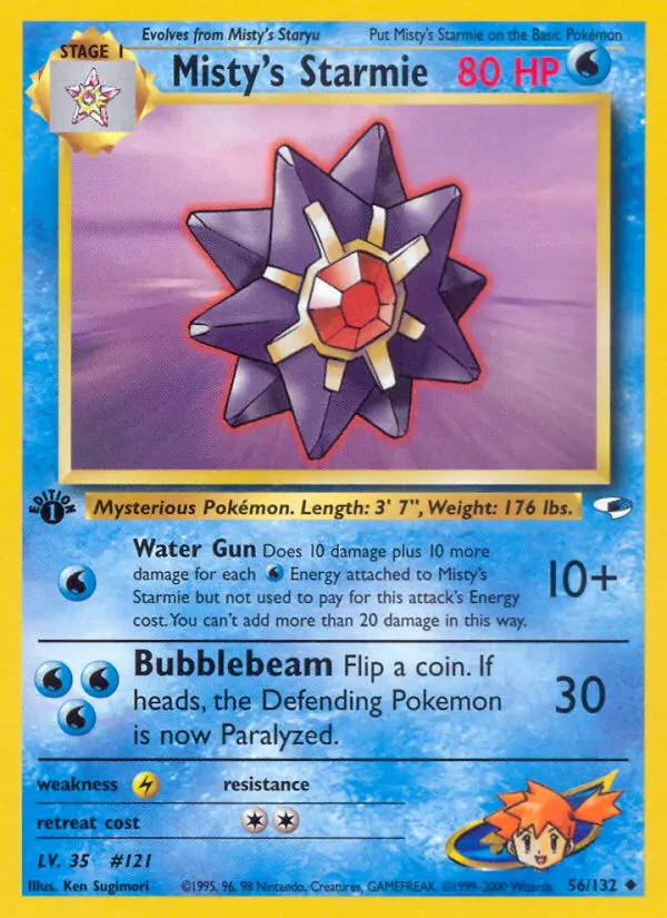 Carte Misty's Staross