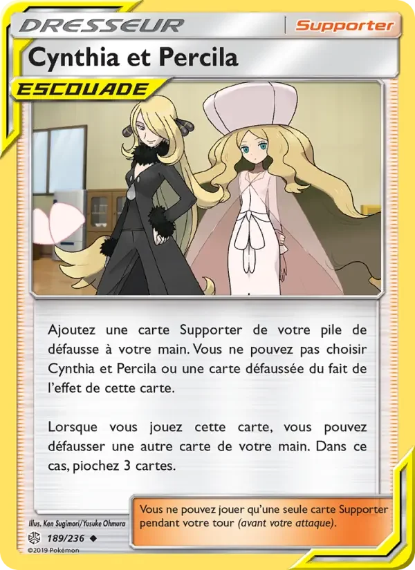 Carte Cynthia et Percila