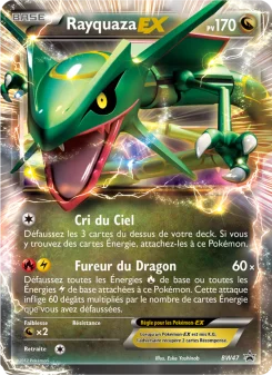 Carte Rayquaza ex