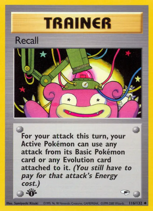 Carte Recall