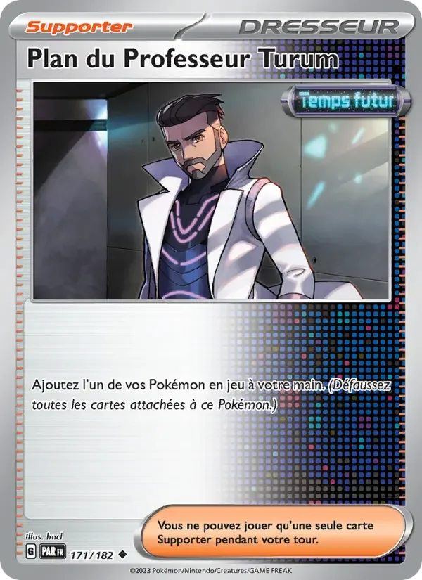 Carte Plan du Professeur Turum