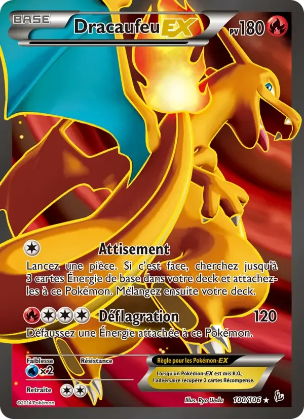 Carte Dracaufeu EX