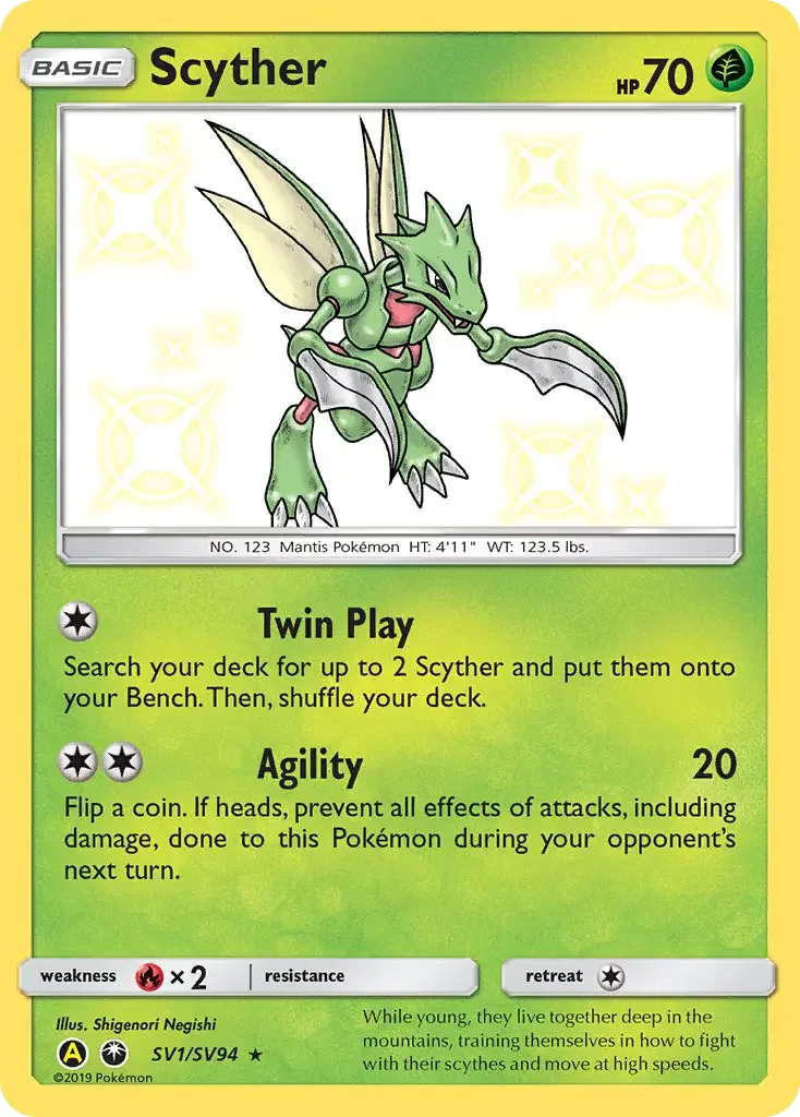 Carte Pokémon Insécateur — Destinées Occultes
