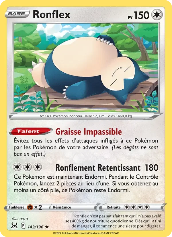 Carte Ronflex