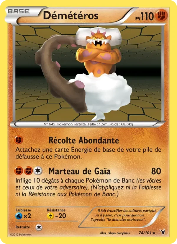 Carte Démétéros