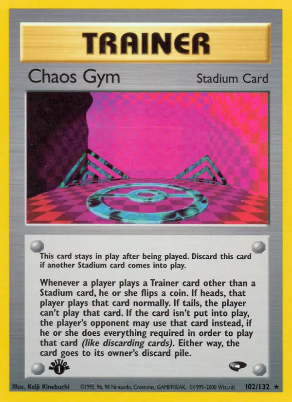 Carte Chaos Gym