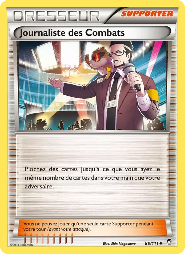 Carte Journaliste des Combats