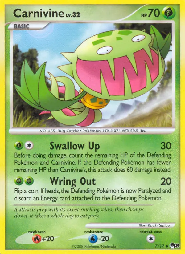 Carte Carnivine