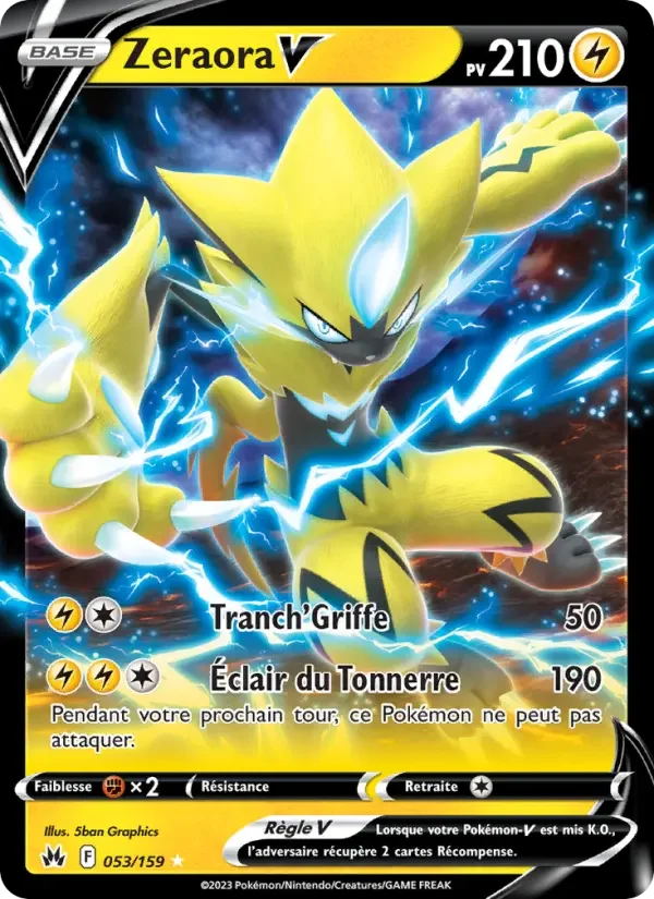 Carte Zeraora V