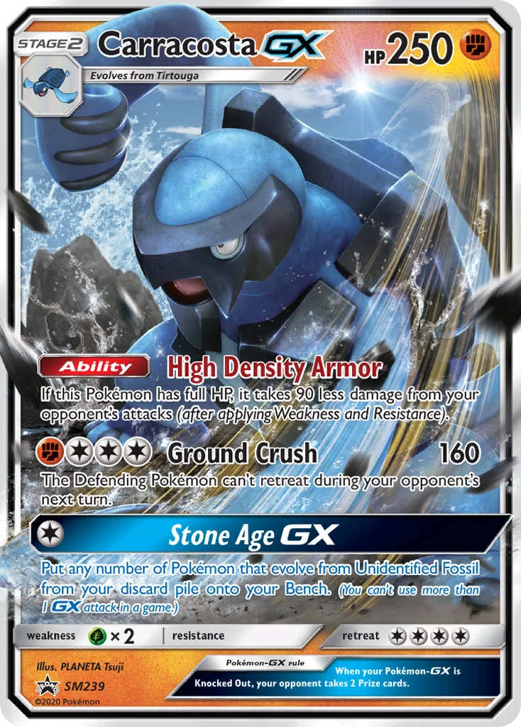 Carte Mégapagos GX