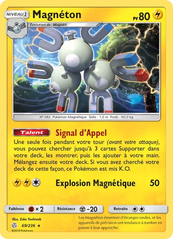 Carte Magnéton