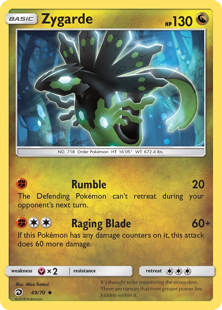 Carte Zygarde