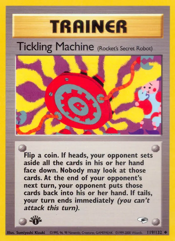 Carte Tickling Machine