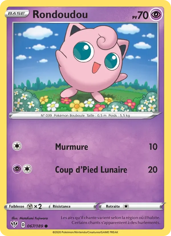 Carte Rondoudou