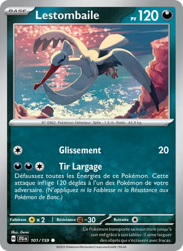 Carte Lestombaile