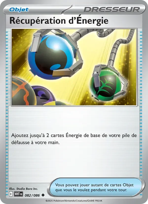 Carte Récupération d'Énergie