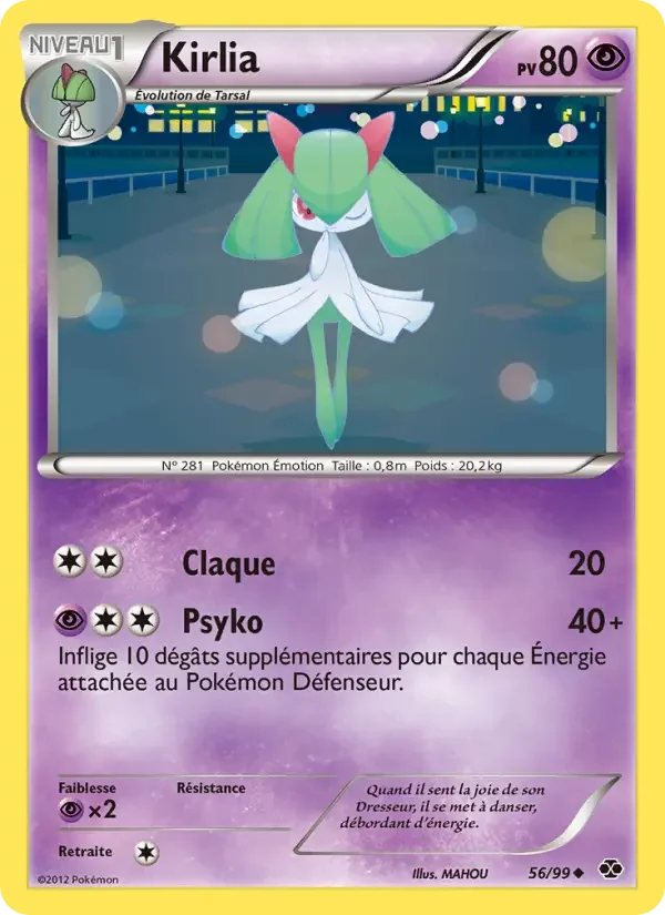 Carte Kirlia
