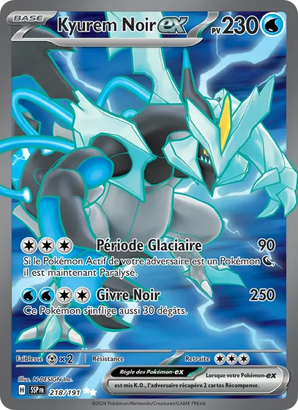 Carte Kyurem Noir-ex