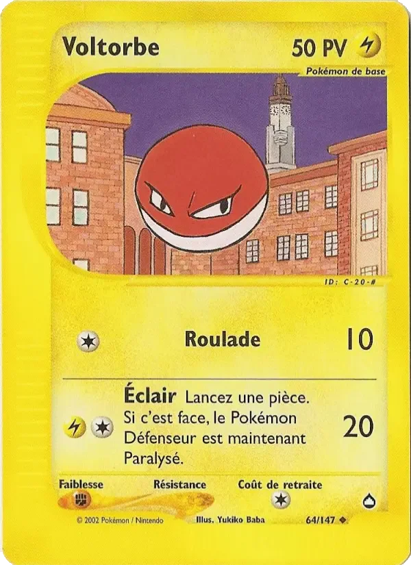 Carte Voltorbe