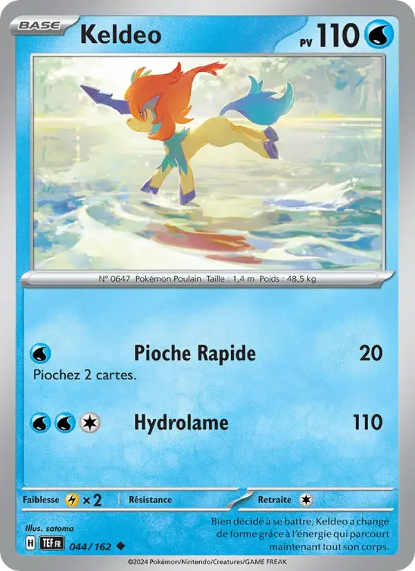 Carte Keldeo