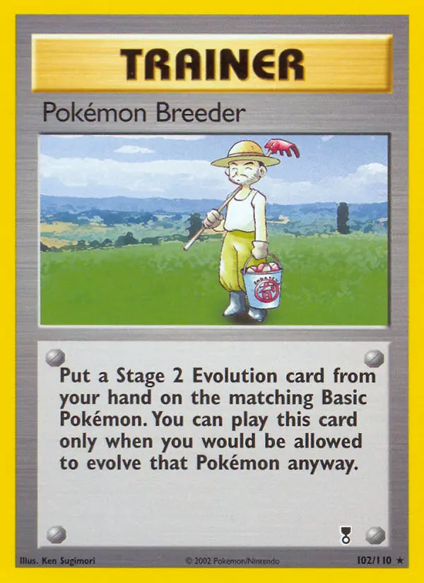 Carte Pokémon Breeder