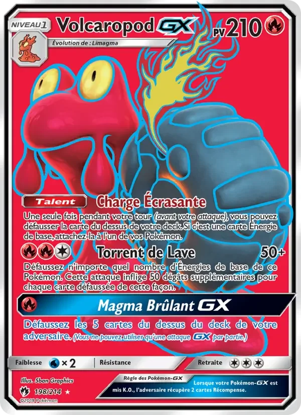 Carte Volcaropod GX