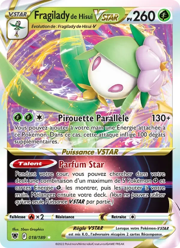 Carte Fragilady de Hisui VSTAR