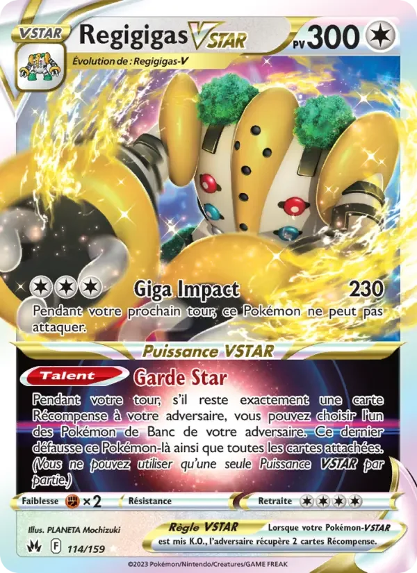 Carte Regigigas VSTAR