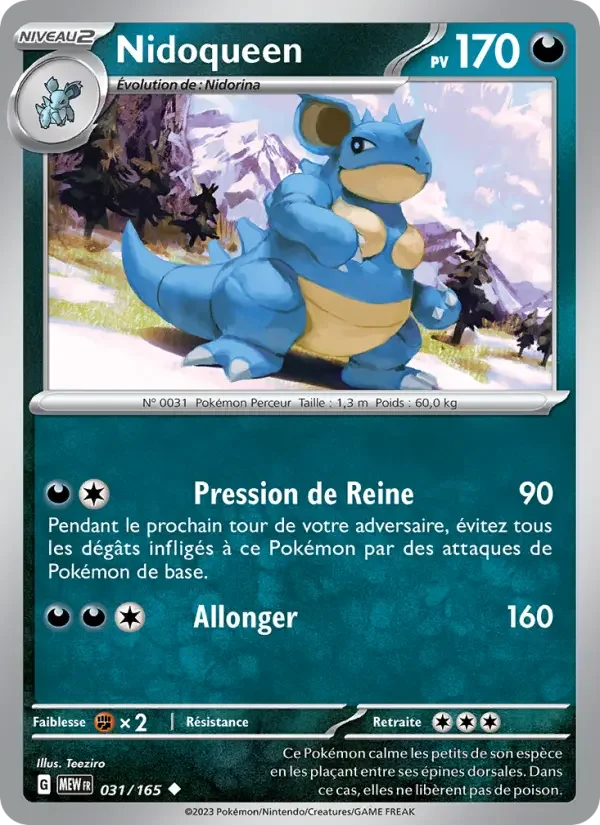 Carte Nidoqueen