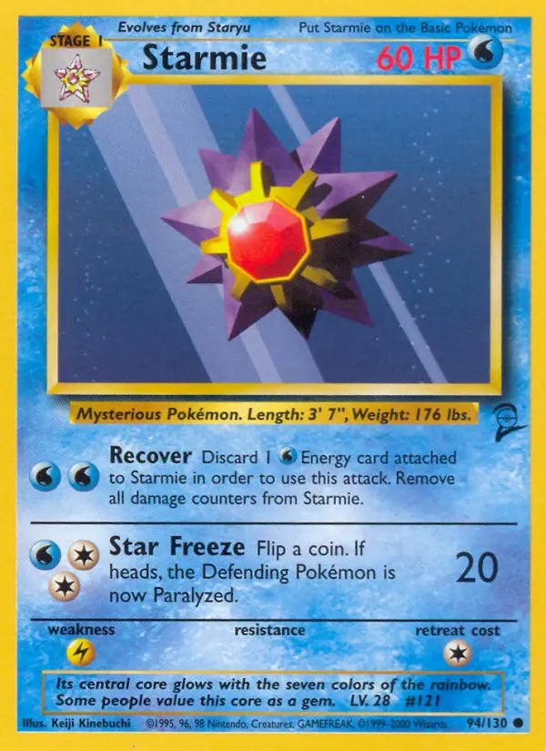 Carte Starmie