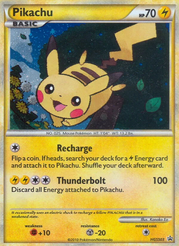 Carte Pikachu