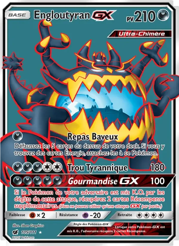 Carte Engloutyran GX