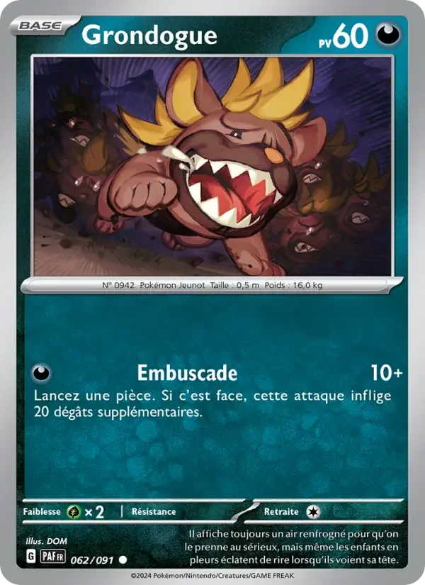 Carte Grondogue