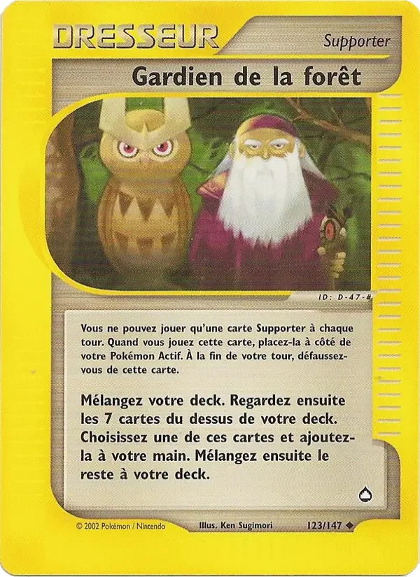Carte Gardien de la forêt