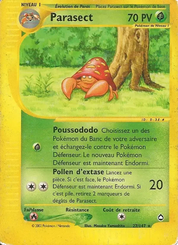 Carte Parasect