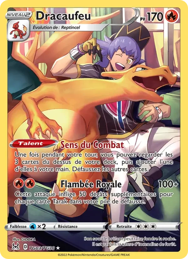 Carte Dracaufeu