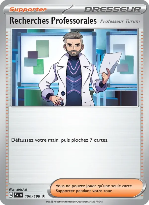 Carte Recherches Professorales