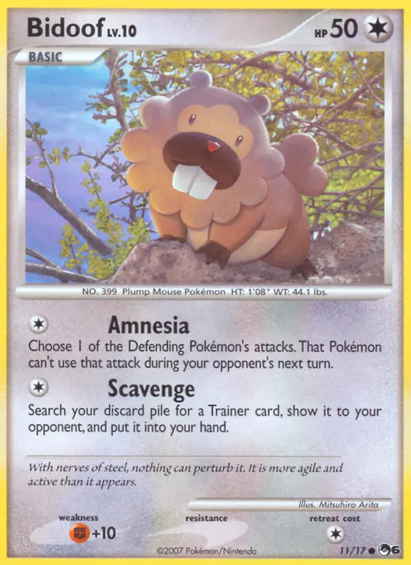 Carte Bidoof