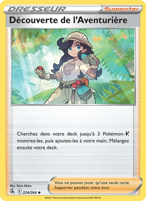 Carte Découverte de l'Aventurière