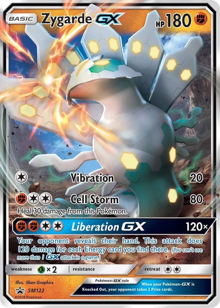 Carte Zygarde GX
