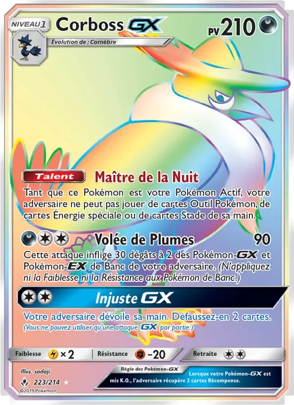 Carte Corboss GX