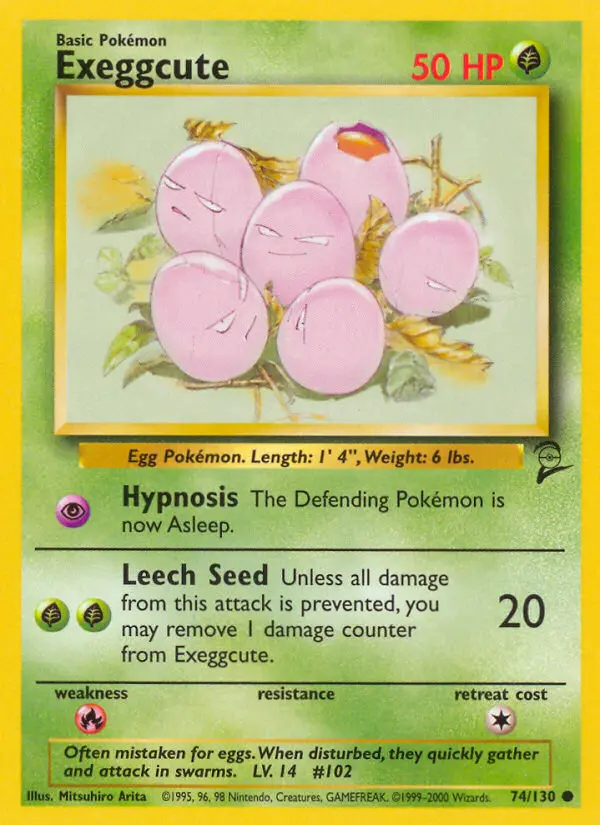 Carte Exeggcute