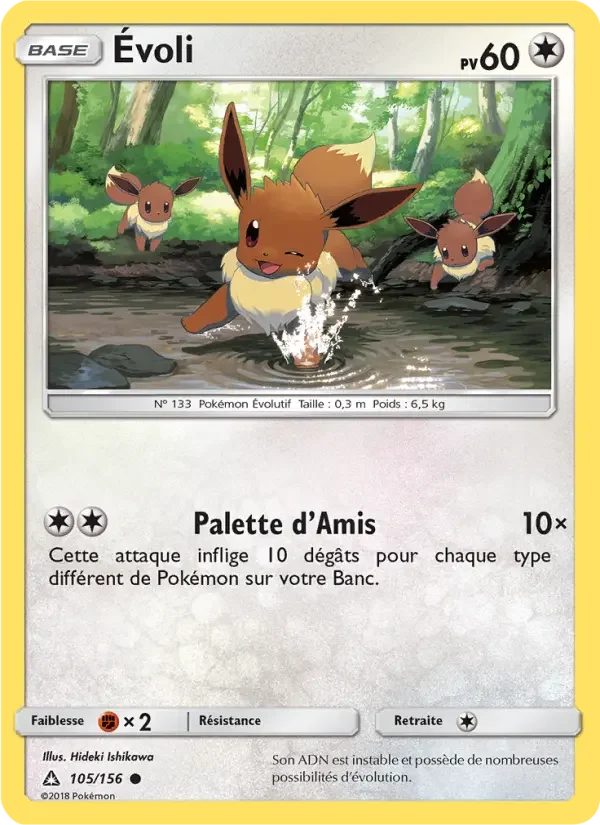 Carte Évoli