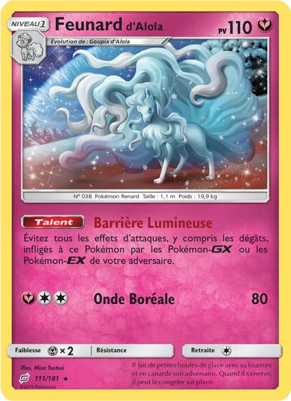 Carte Feunard d’Alola