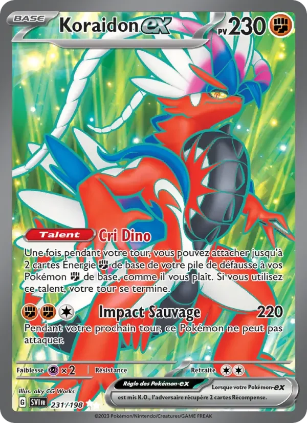 Carte Koraidon-ex