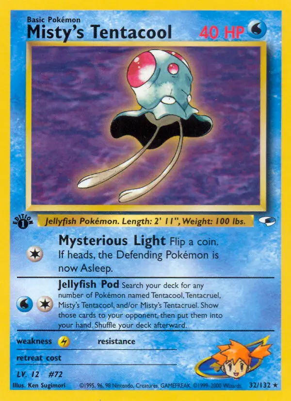 Carte Misty's Tentacool