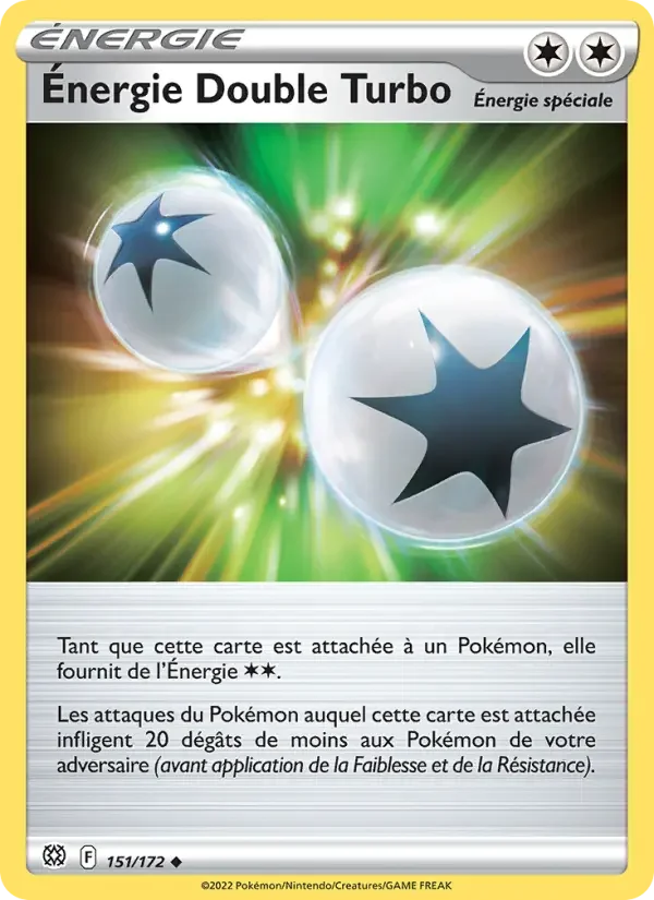 Carte Énergie Double Turbo