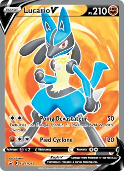 Carte Lucario V