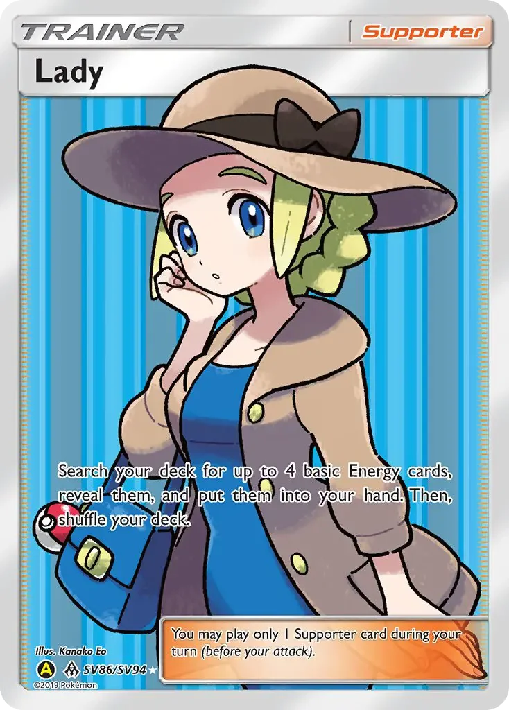 Carte Pokémon Mademoiselle — Destinées Occultes