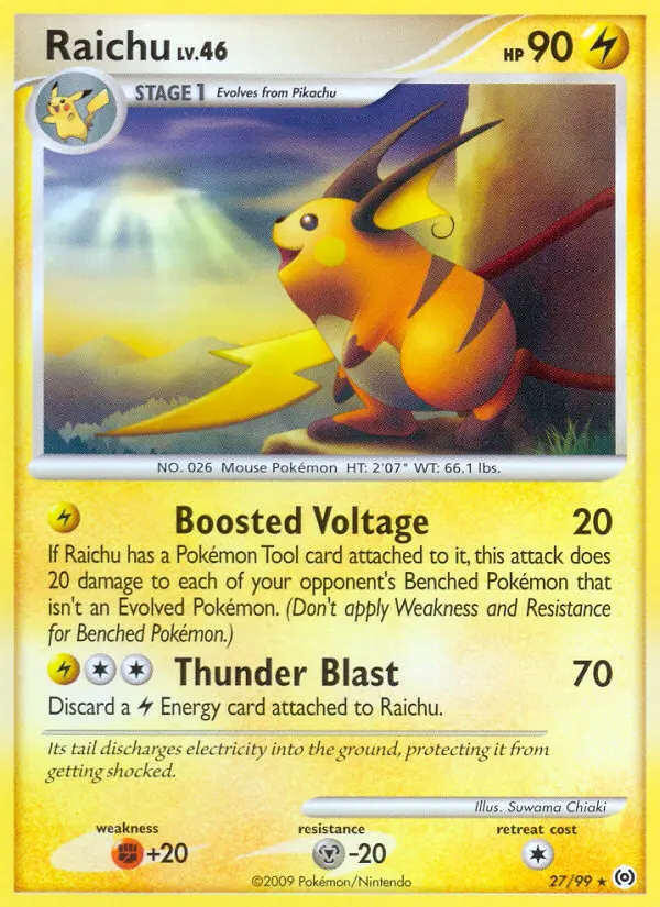 Carte Raichu